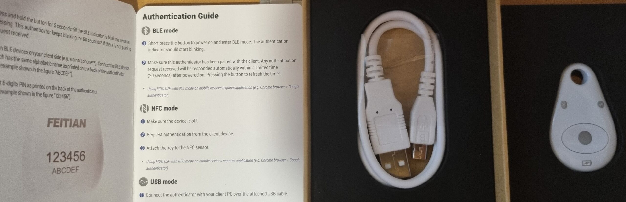 MultiPass FIDO k13 öryggislykill