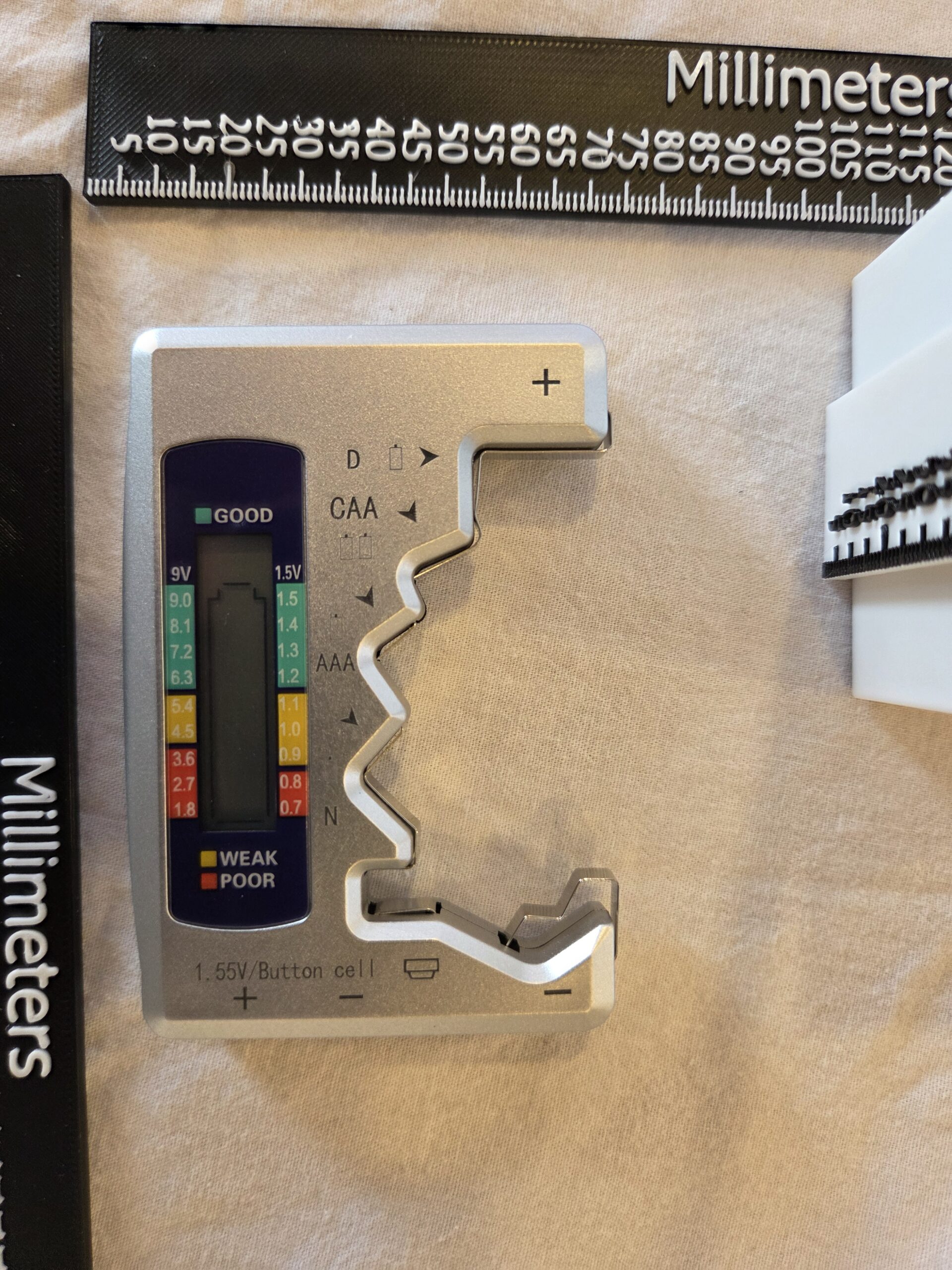 Rafhlöðumælir fyrir AAA/AA/9V/D rafhlöður - Image 4