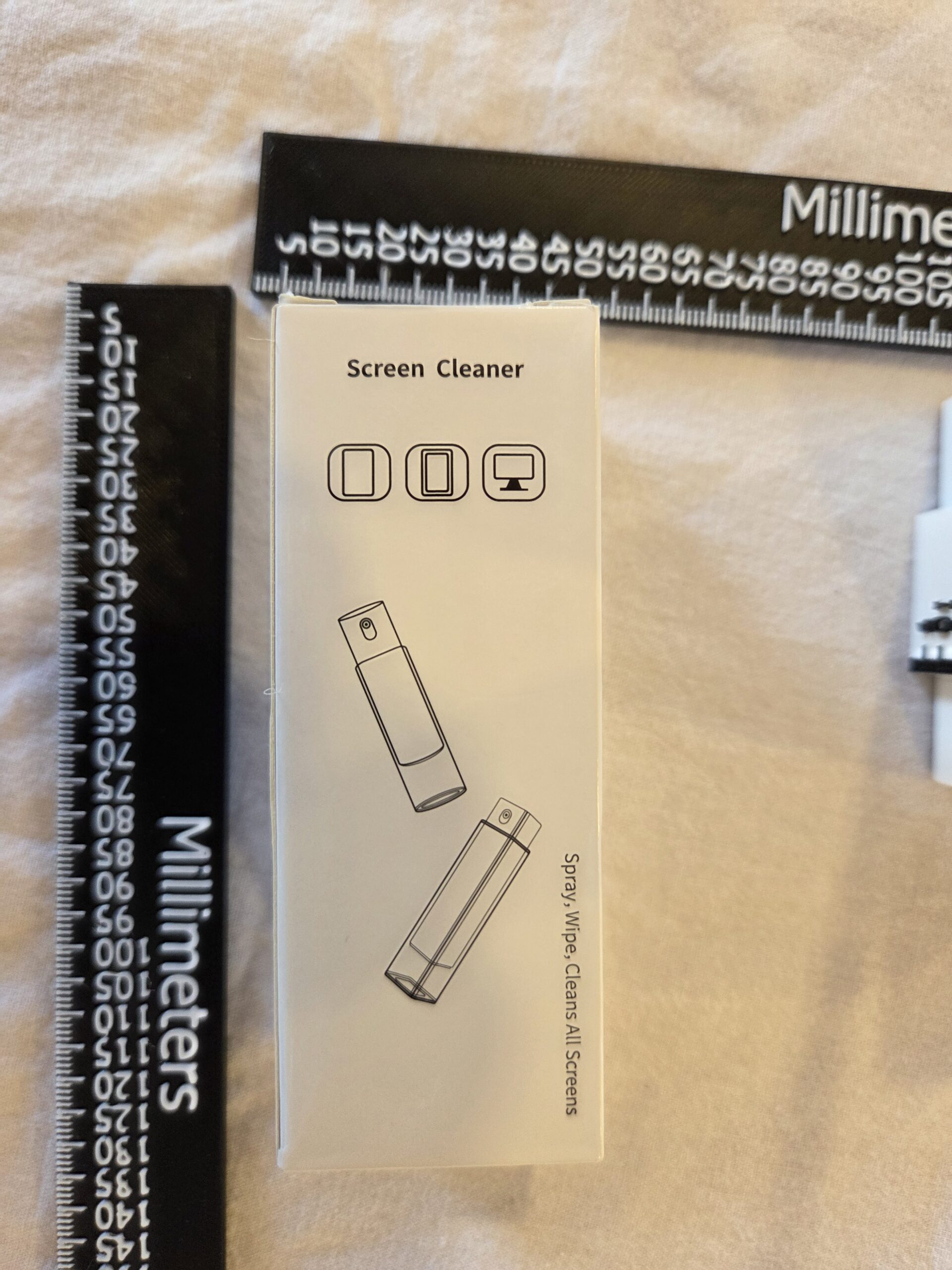 2-í-1 skjáhreinsir með úða og örtrefjaklút - Image 6