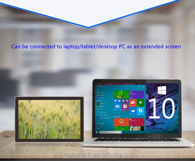 10,1 tommu IPS-snertiskjár með HDMI- og USB-C-tengjum - Image 15