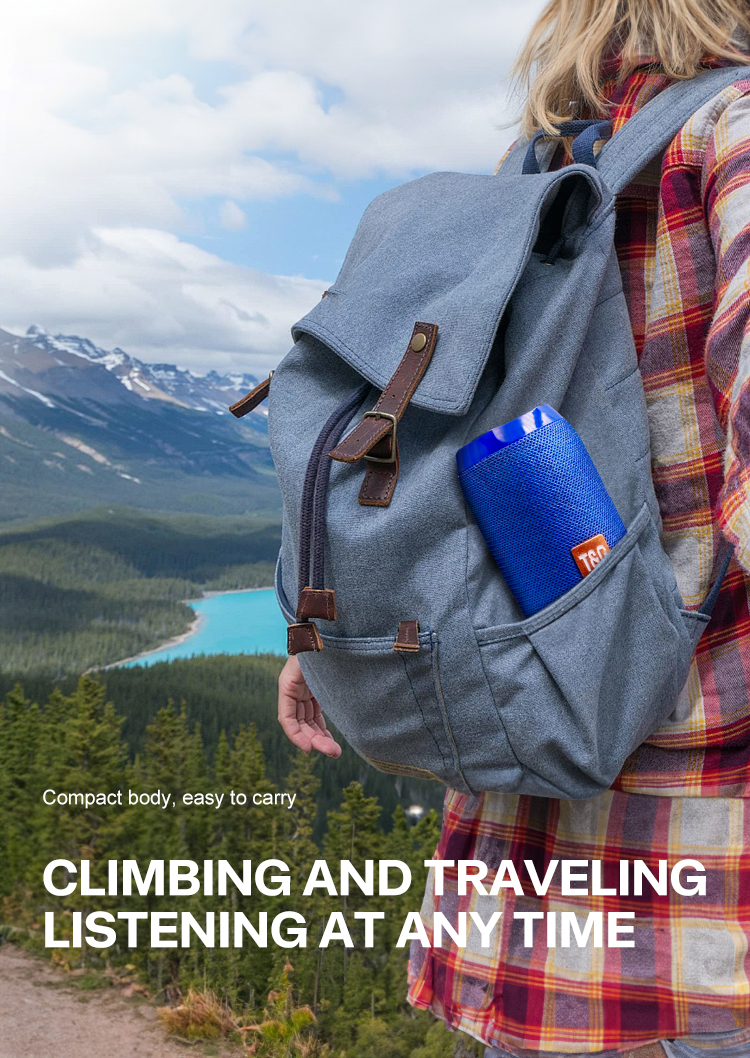Hágæða ferðahátalari fyrir útinotkun, vatnsheldur með Bluetooth - Image 14