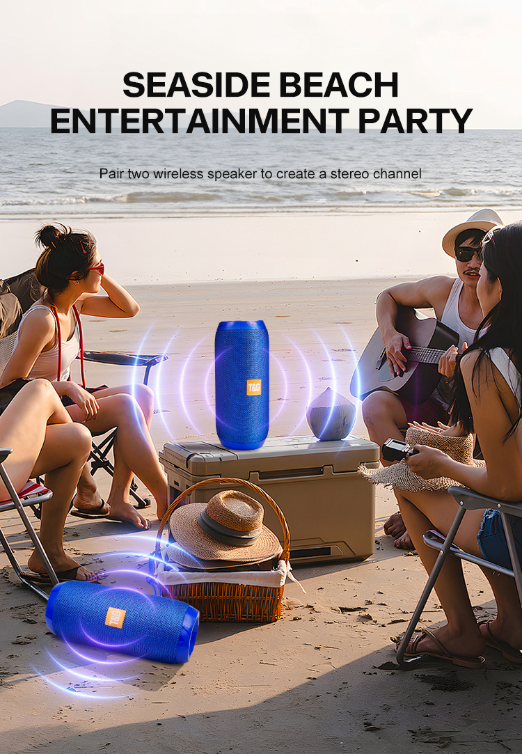 Hágæða ferðahátalari fyrir útinotkun, vatnsheldur með Bluetooth - Image 9