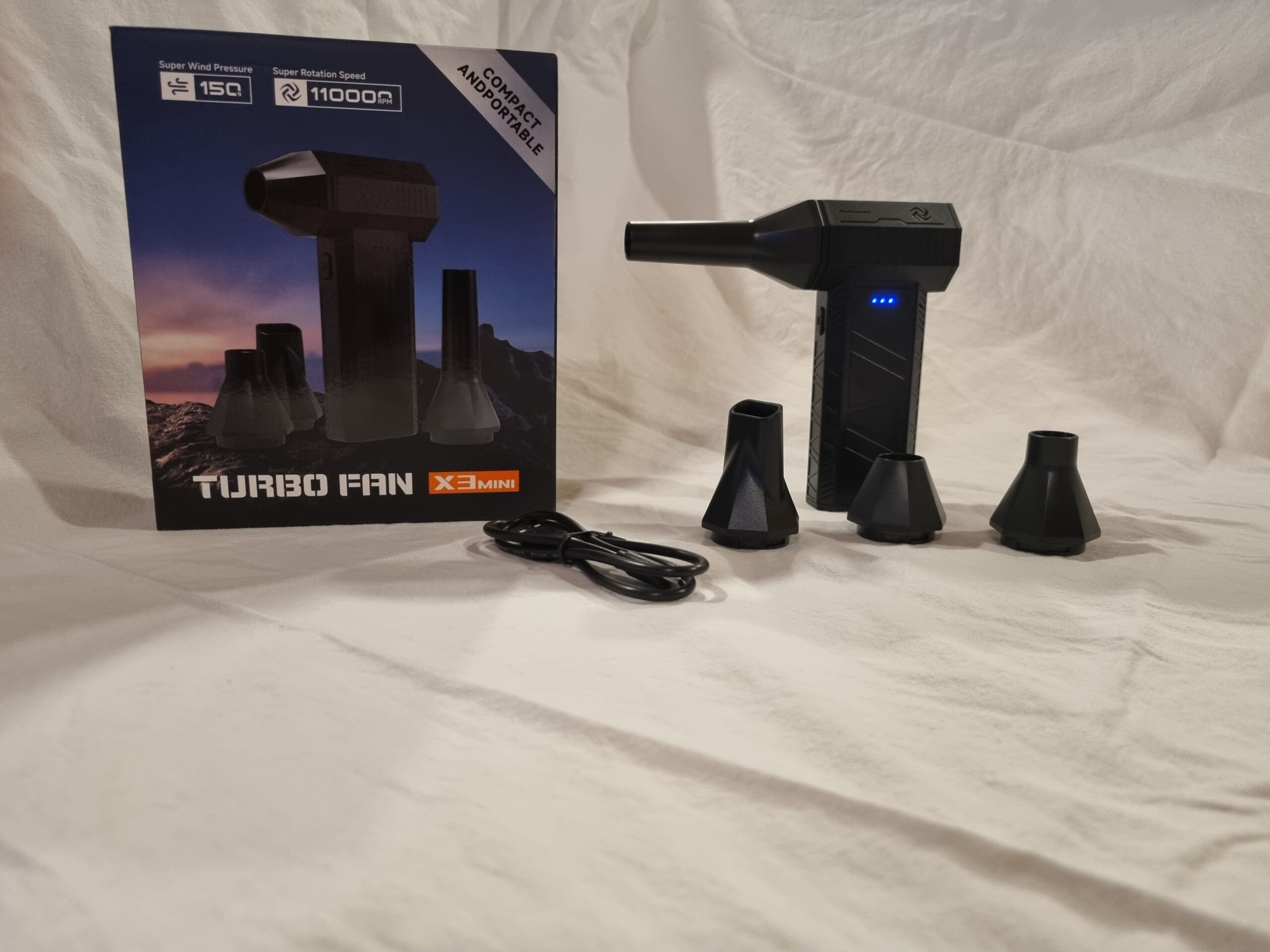 Jarvis X3 Mini Lítil rafdrifin loftdæla - Image 18